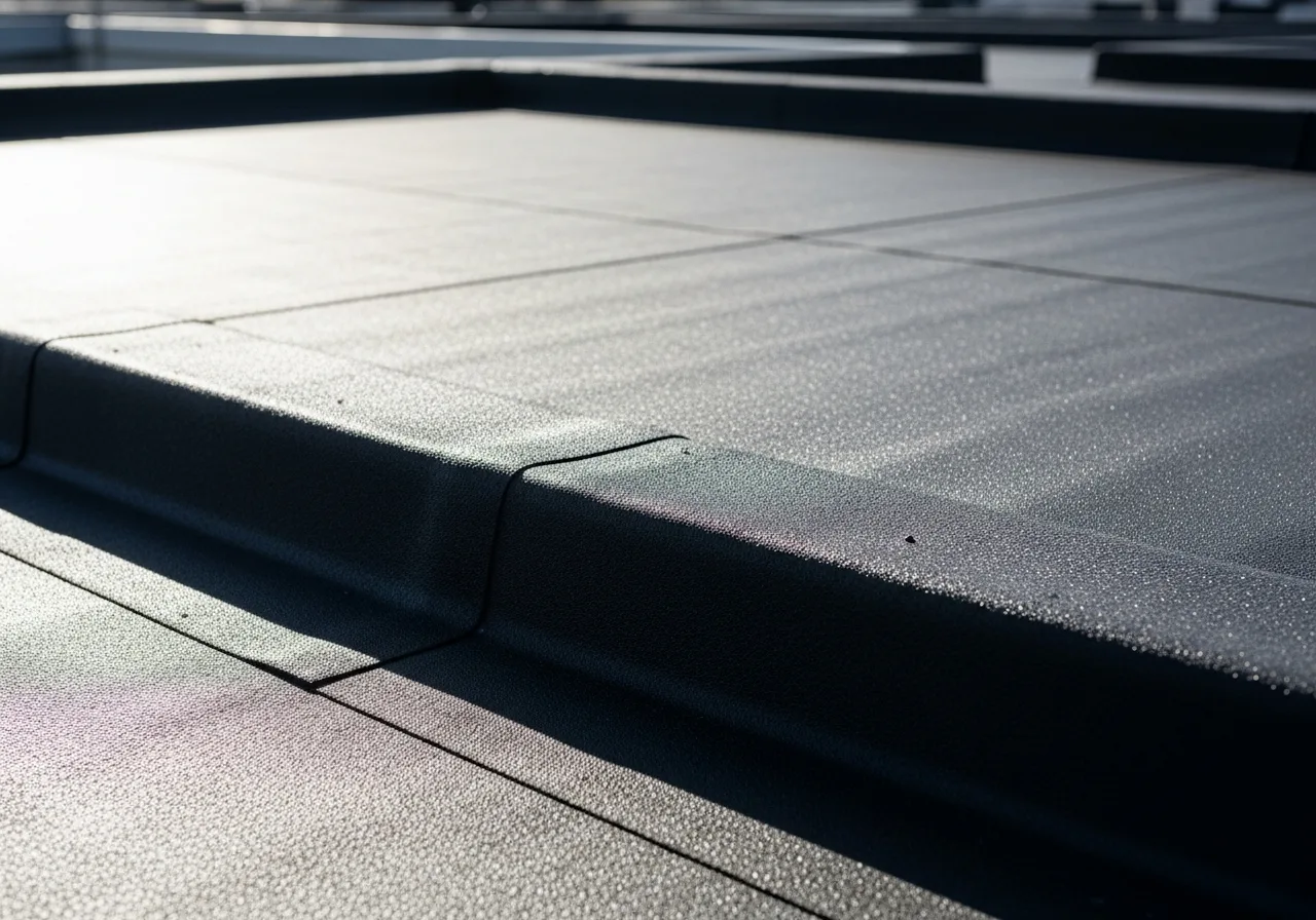 EPDM roofing system for warehouse roofing in Hereford