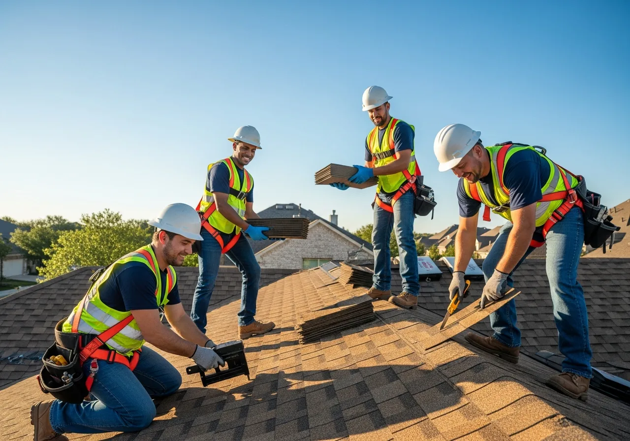 Professional roofing services in Amarillo Texas