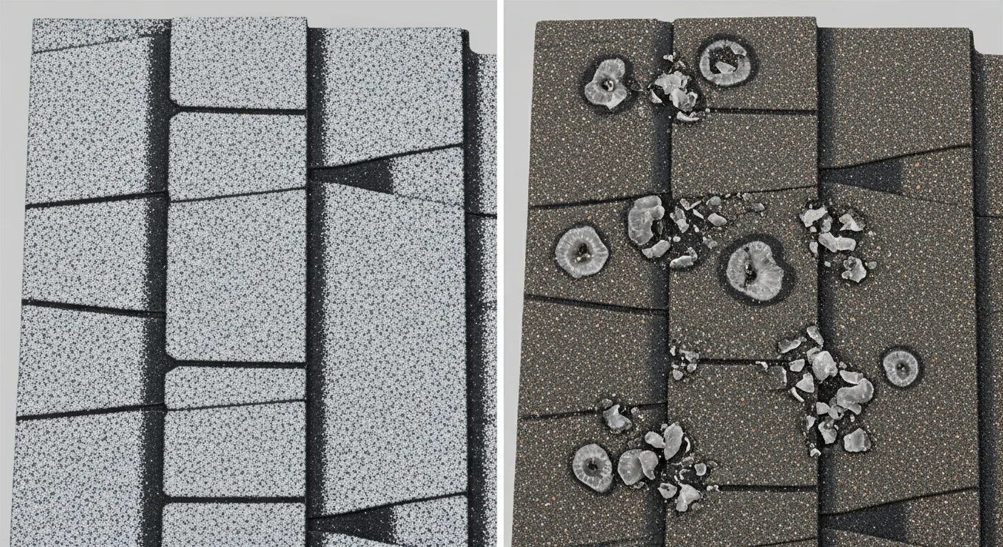 How Hail Damages Commercial vs Residential Roof Systems Differently