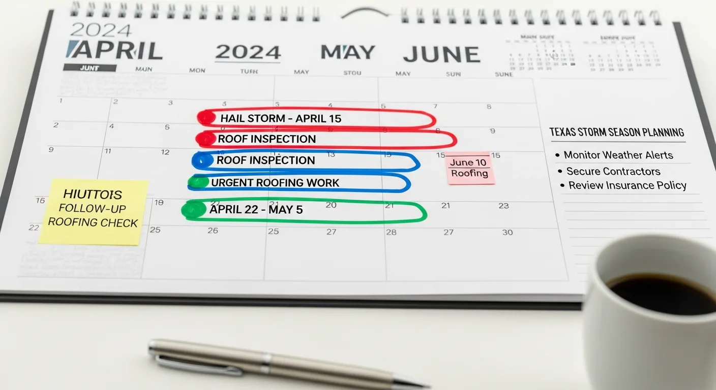 How Long Can You Safely Wait After Hail Damage? Texas Panhandle Timeline Guide