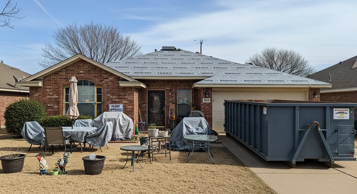 How to Prep Your Home for a Roof Replacement in Amarillo, TX: Complete Homeowner's Guide