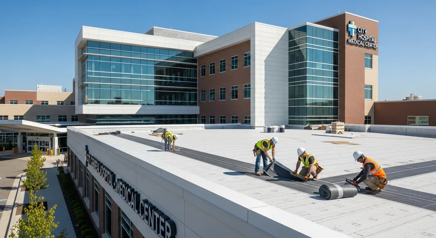 Hospital Roof Waterproofing Requirements: What Facilities Directors Must Know