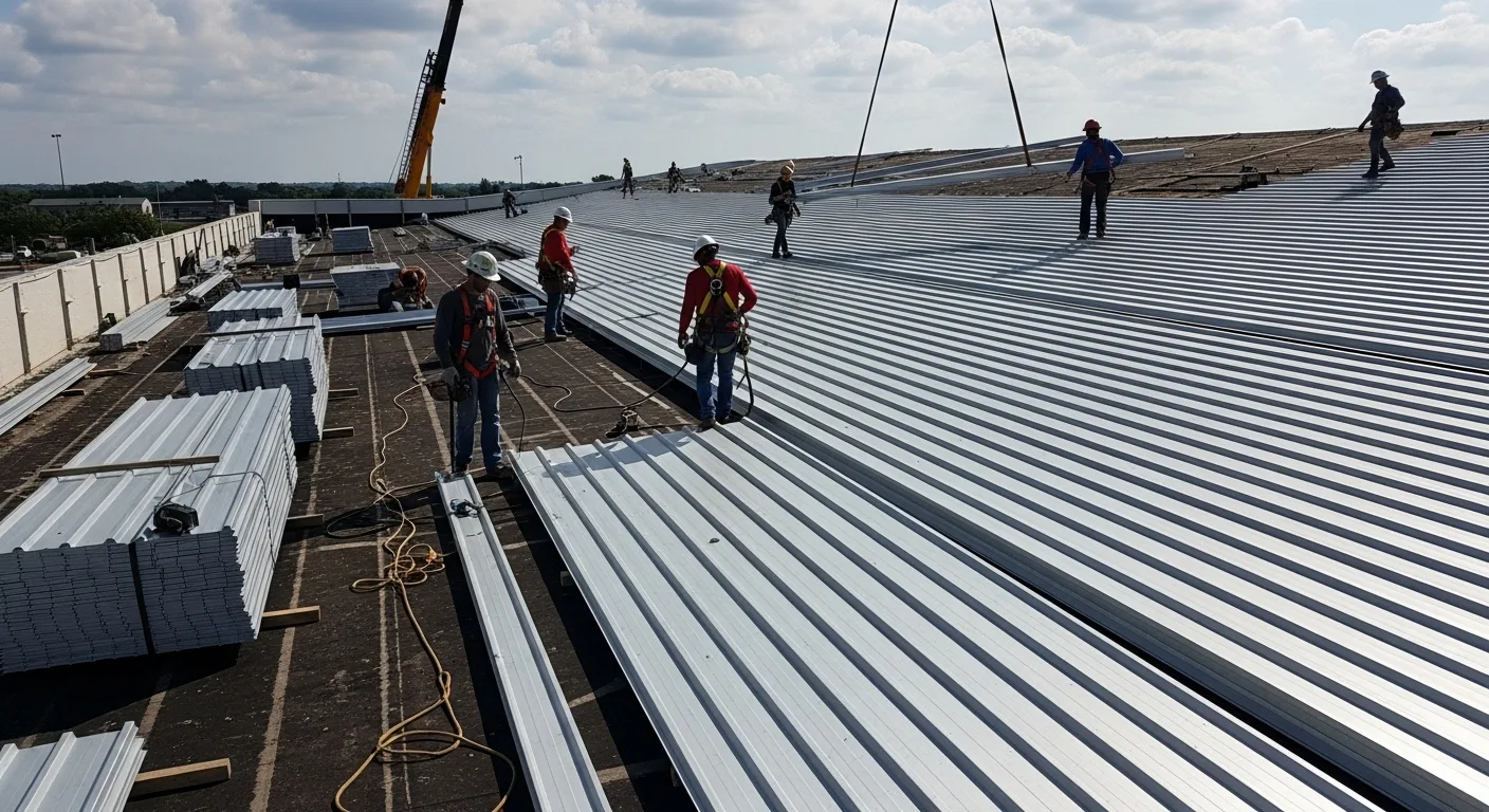 Metal Roofing Retrofits: When to Replace vs When to Recover