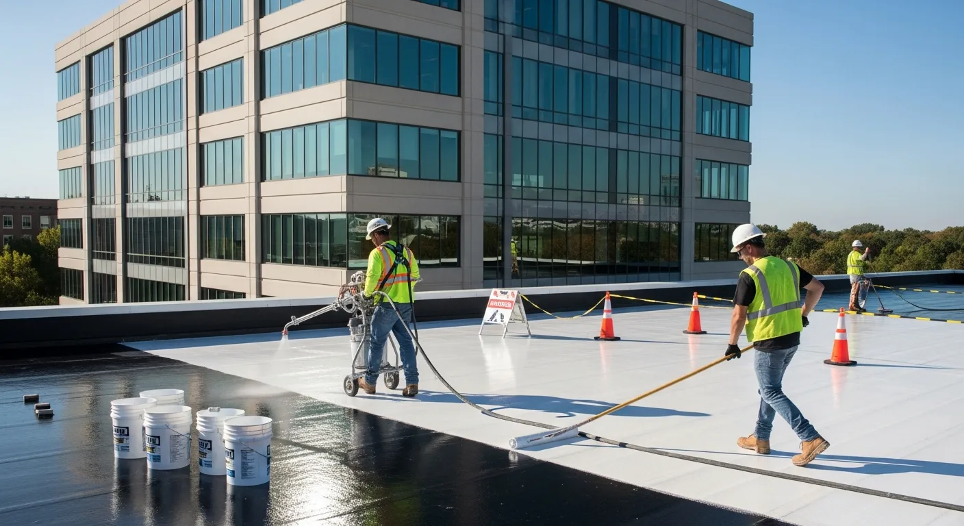 Office Building Roofing: Why Coatings Are the Most Overlooked Savings Tool
