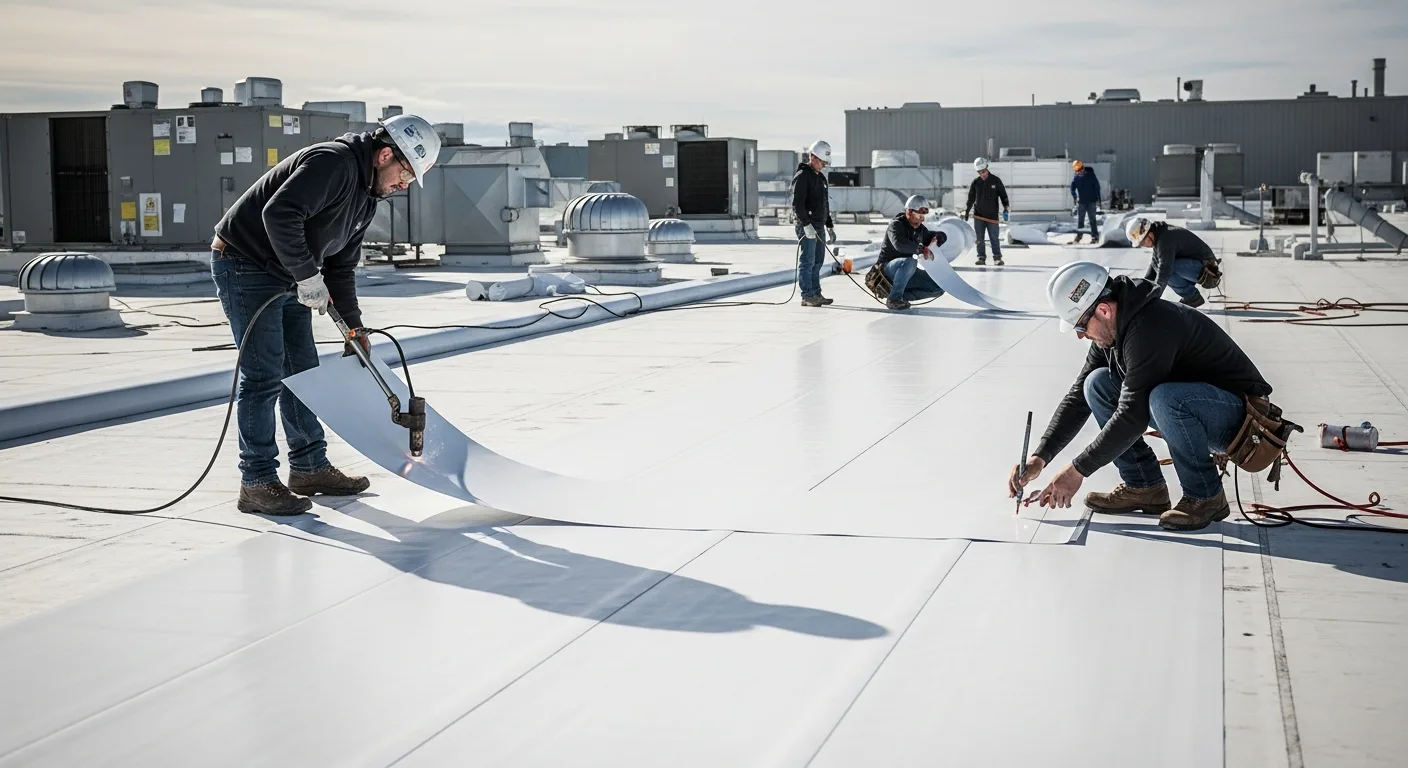 PVC Roofing Systems: When Are They Better Than TPO?