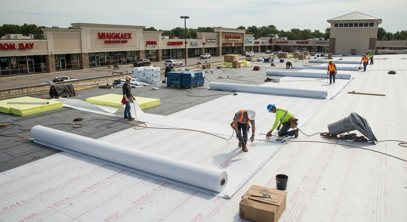 How Retail Centers Can Minimize Disruption During a Roof Replacement