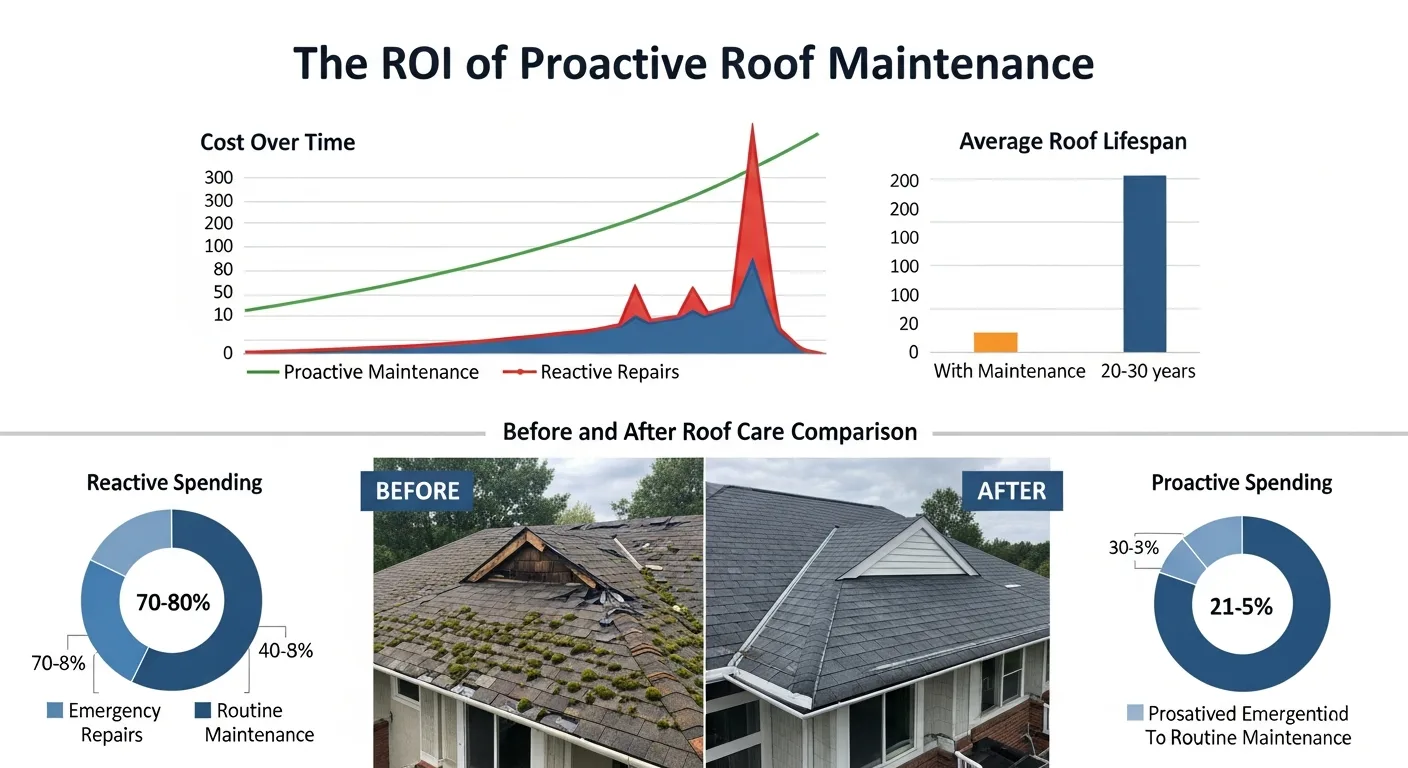 The ROI of Regular Roof Maintenance for Commercial Property Owners