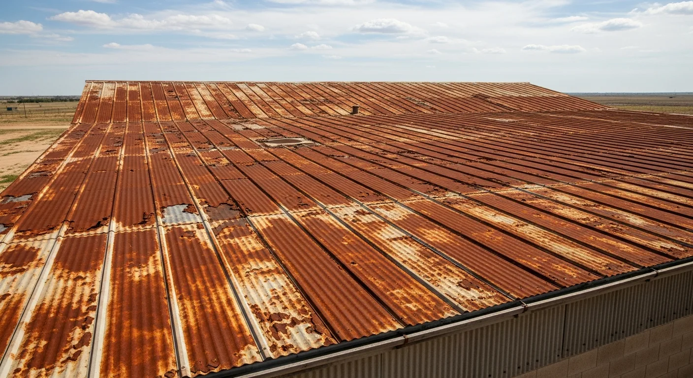 Why Rusting Metal Roof Panels Require Urgent Action in Amarillo's Extreme Climate